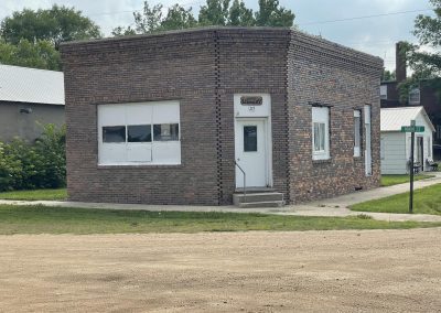 Abandoned Library Inman Nebraska