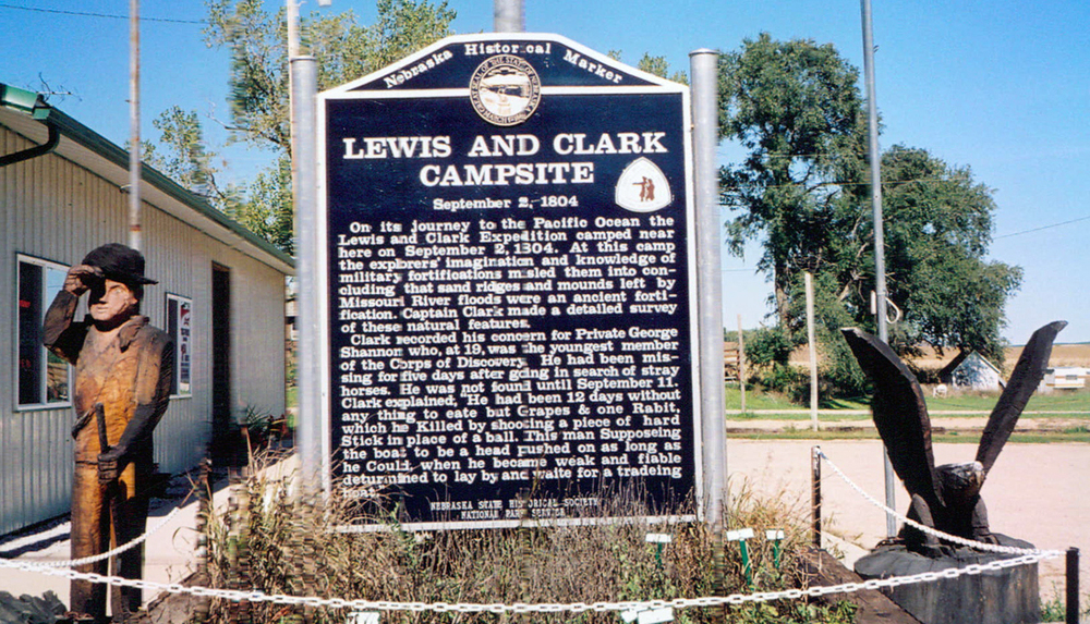 Lewis and Clark Camp Site: Sept 2, 1804