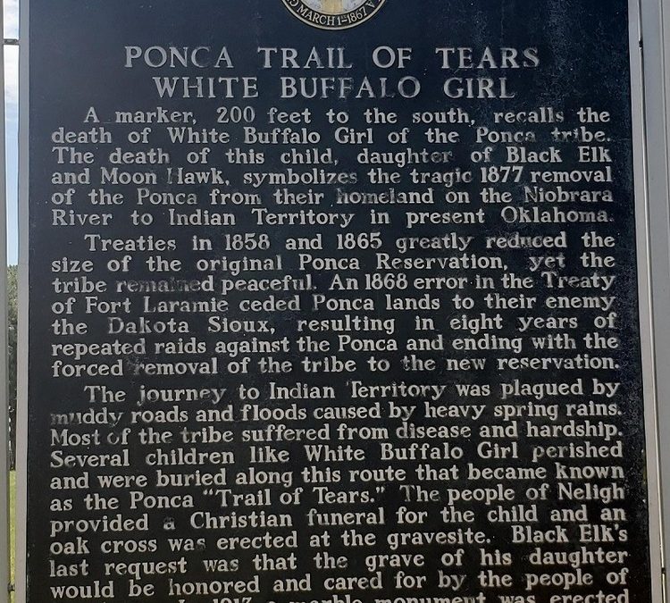 Ponca Trail of Tears – White Buffalo Girl