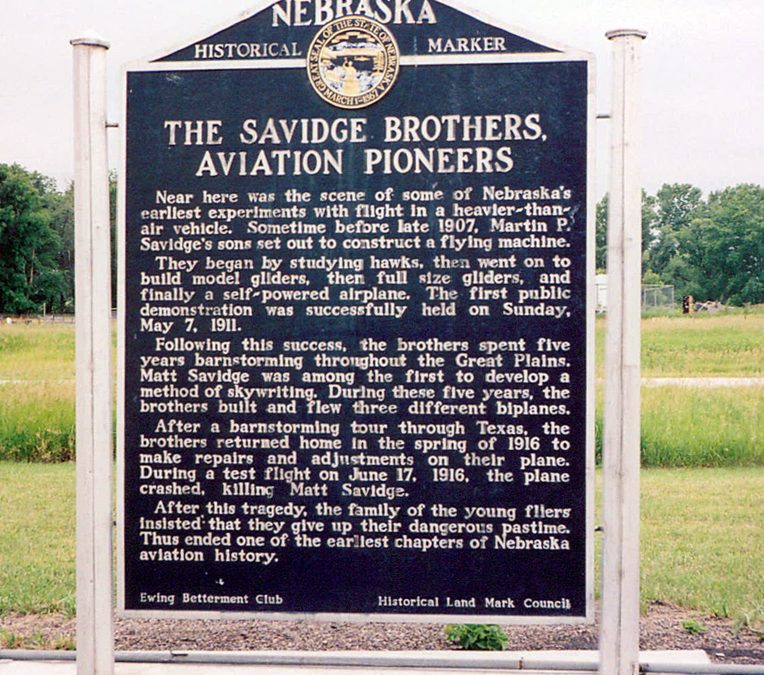 The Savidge Brothers, Aviation Pioneers
