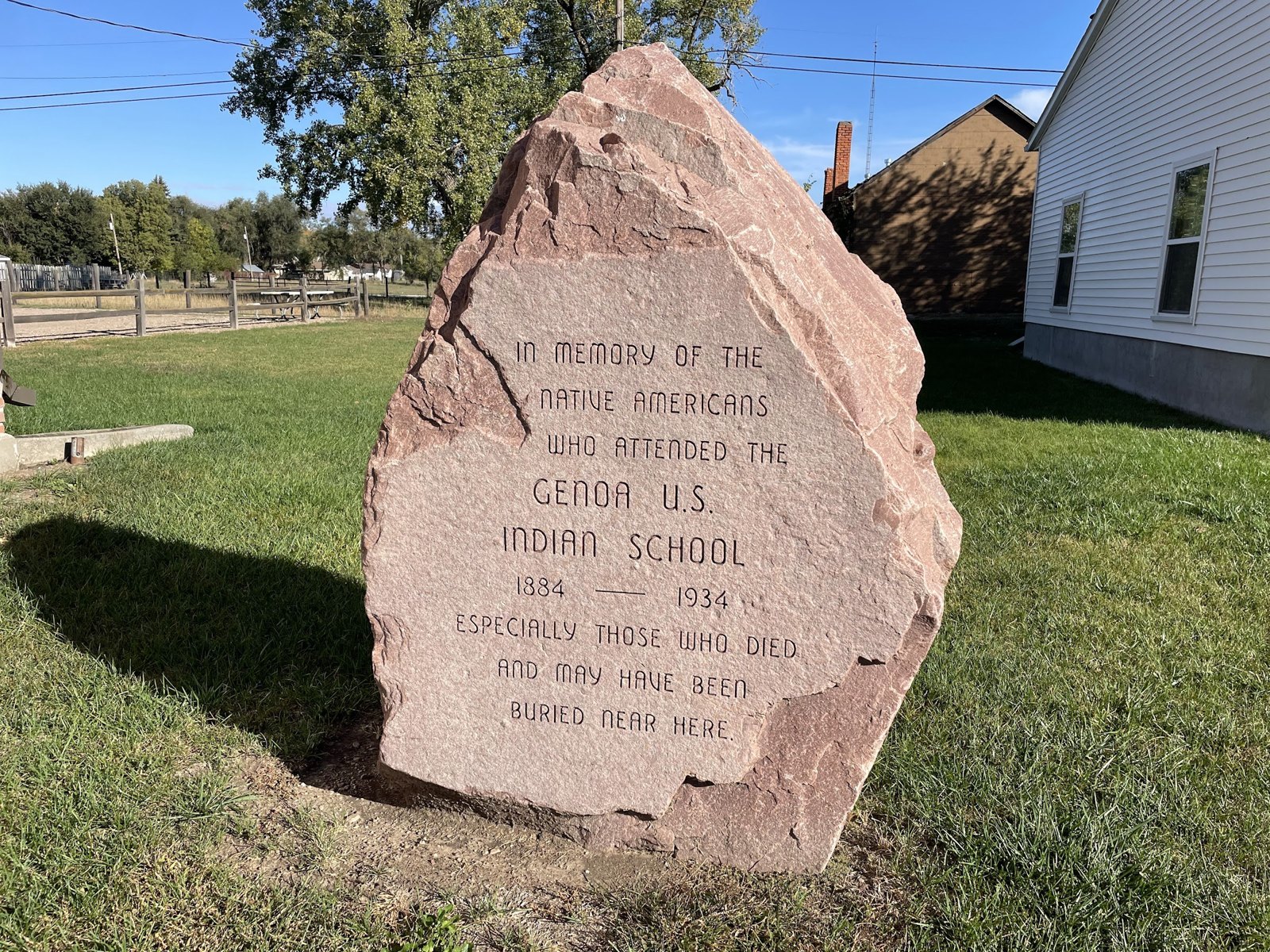 Genoa Indian School Interpretive Center