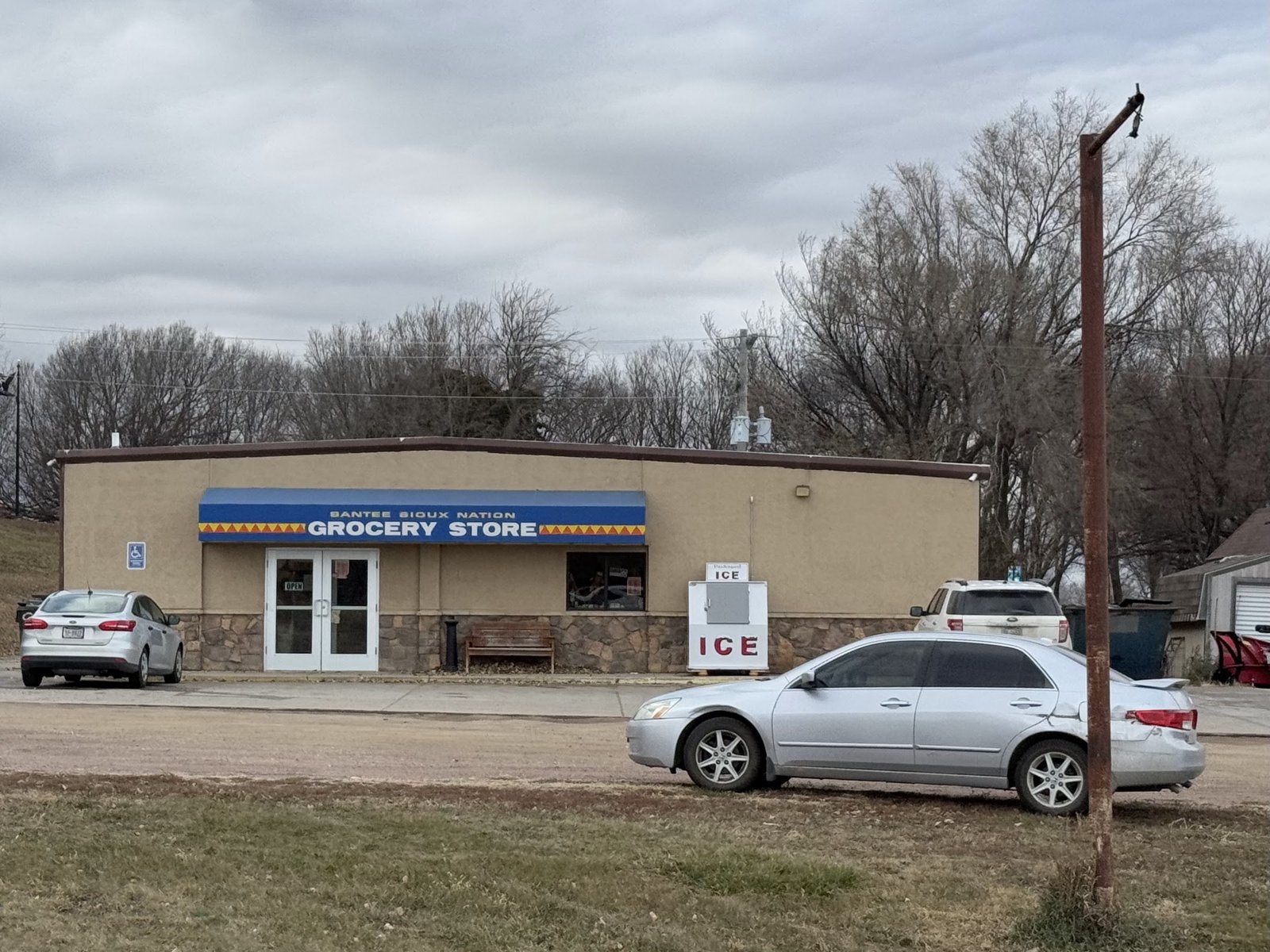Grocery store, Santee, Nebraska