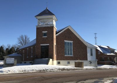 First Lutheran Church building in Allen Nebraska