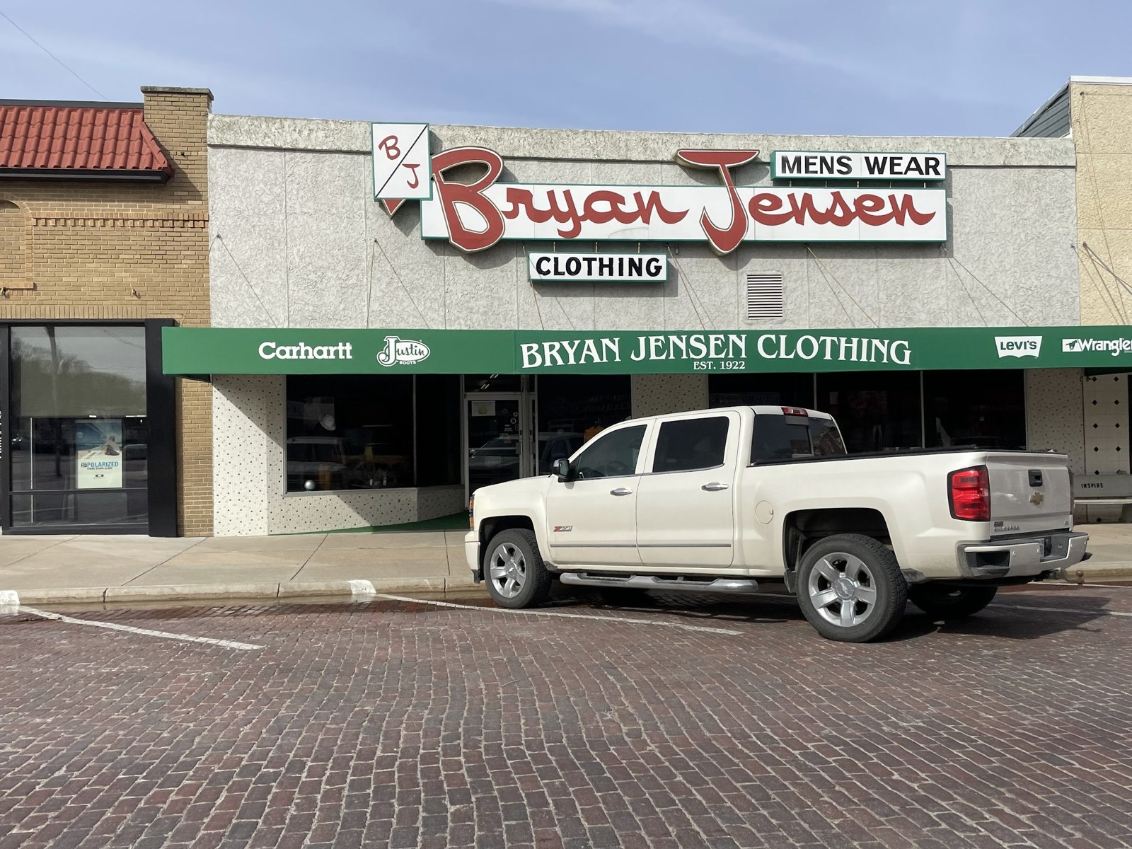 Bryan Jensen Clothing, St. Paul, Nebraska