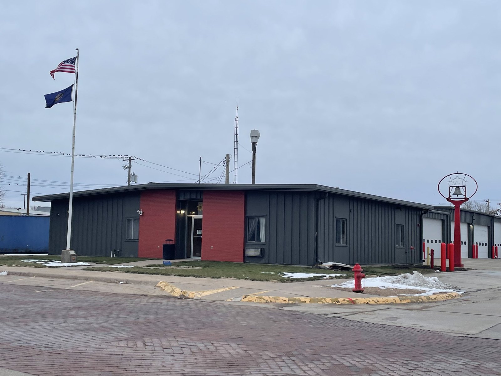 Fire hall, Gibbon, Nebraska