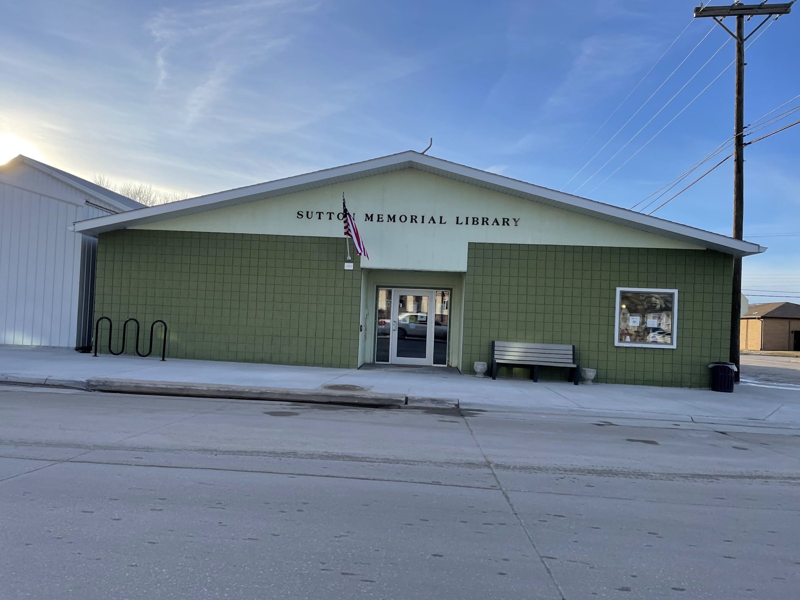 Sutton Memorial Library Sutton Memorial Library