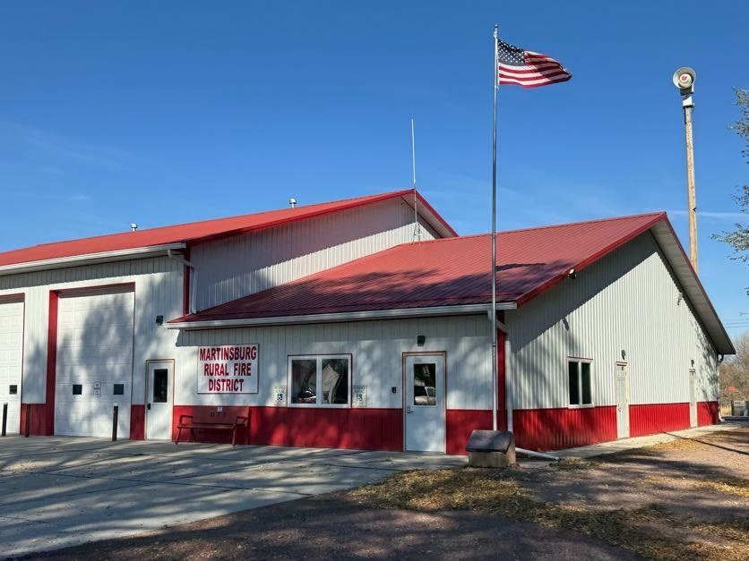 Martinsburg Fire Hall, Martinsburg, Nebraska