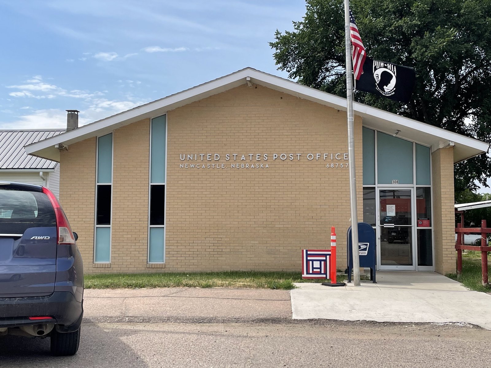 Post office, Newcastle, Nebraska