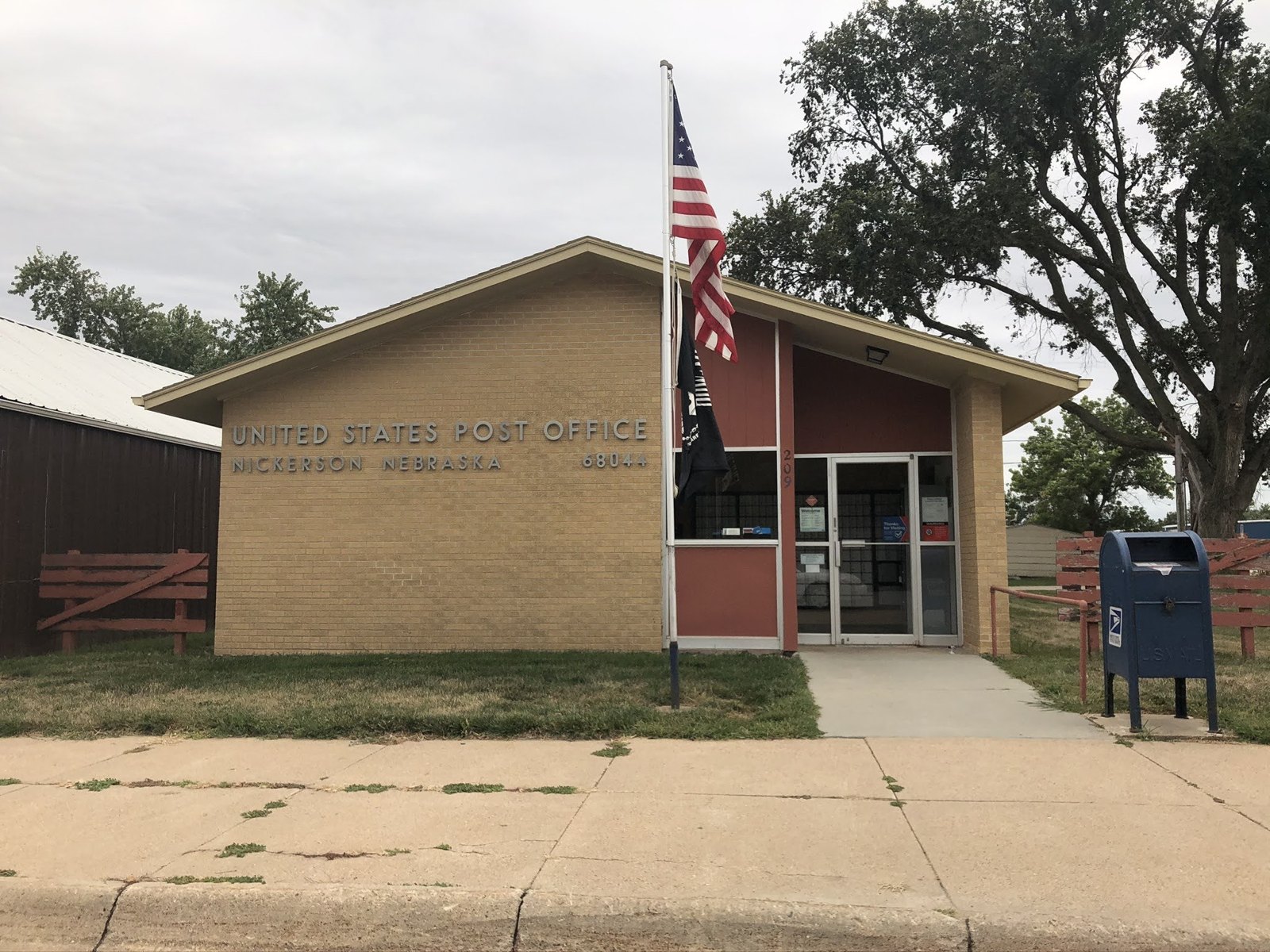 Post office, Nickerson, Nebraska
