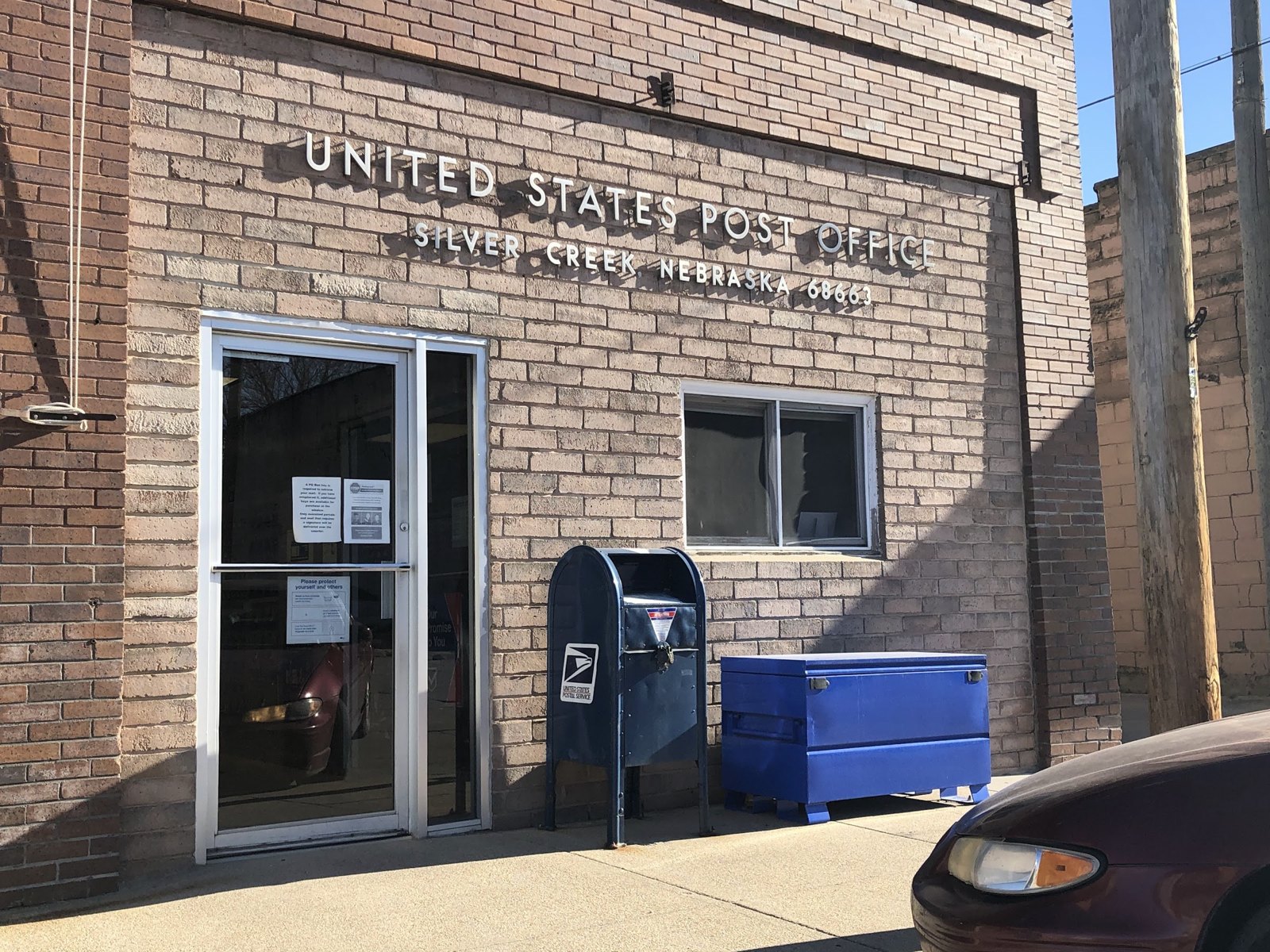 Post office, Silver Creek, Nebraska