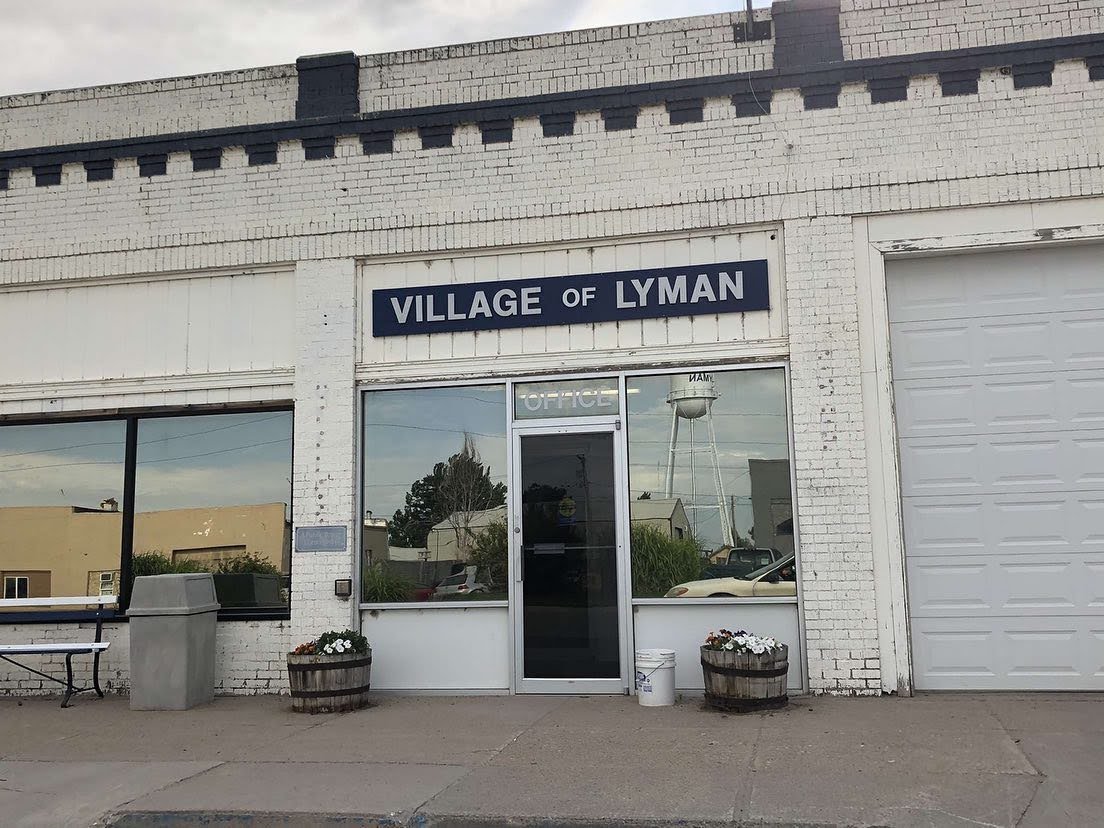 Village of Lyman office, Lyman, Nebraska