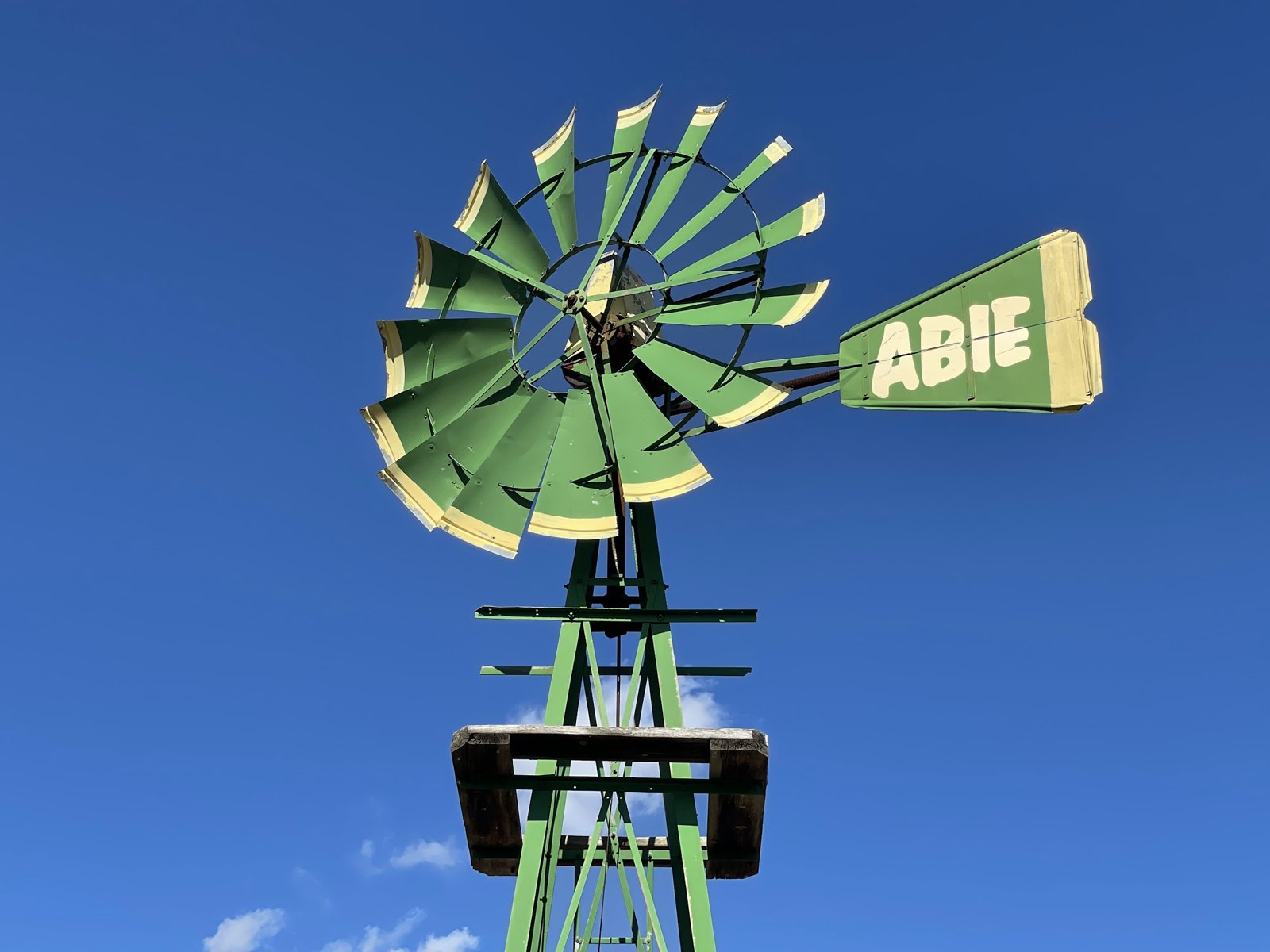 Abie windmill, Abie, Nebraska Abie windmill, Abie, Nebraska