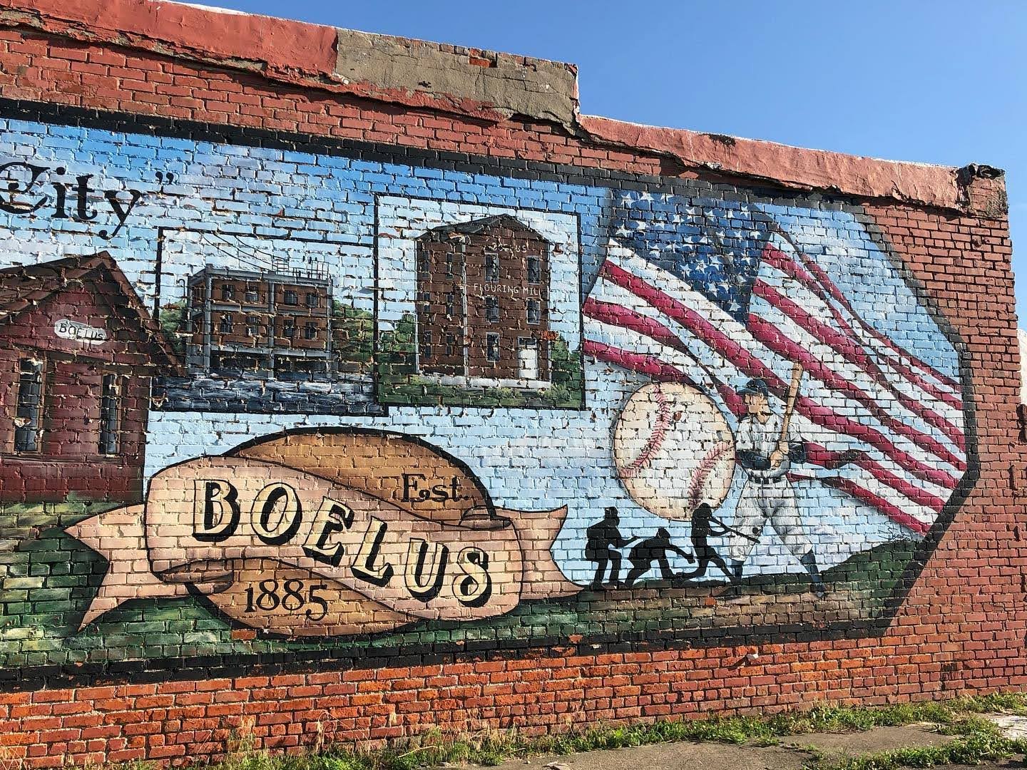 Boelus mural, Boelus, Nebraska Boelus mural, Boelus, Nebraska