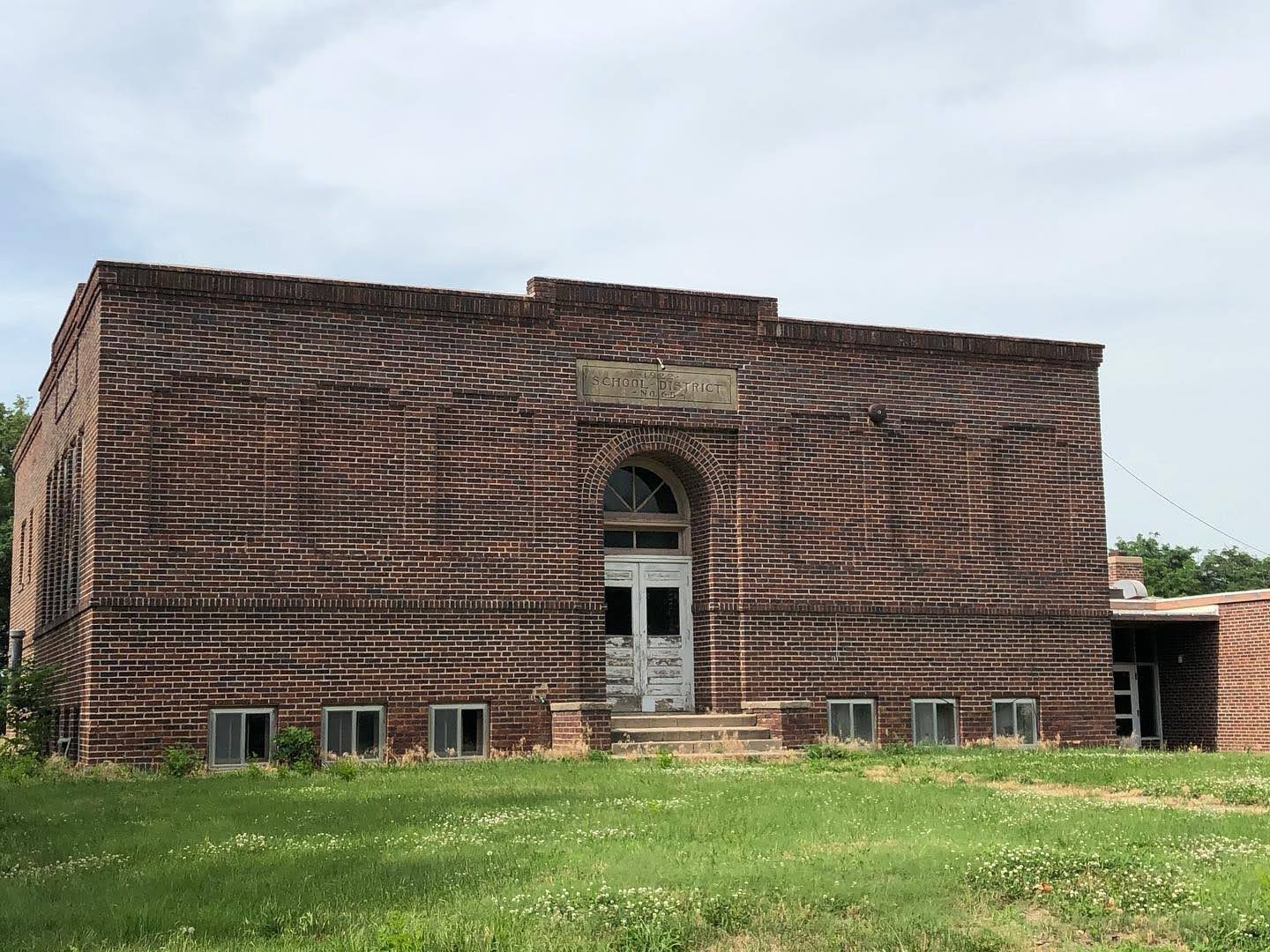 Historic brick building, Byron, Nebraska