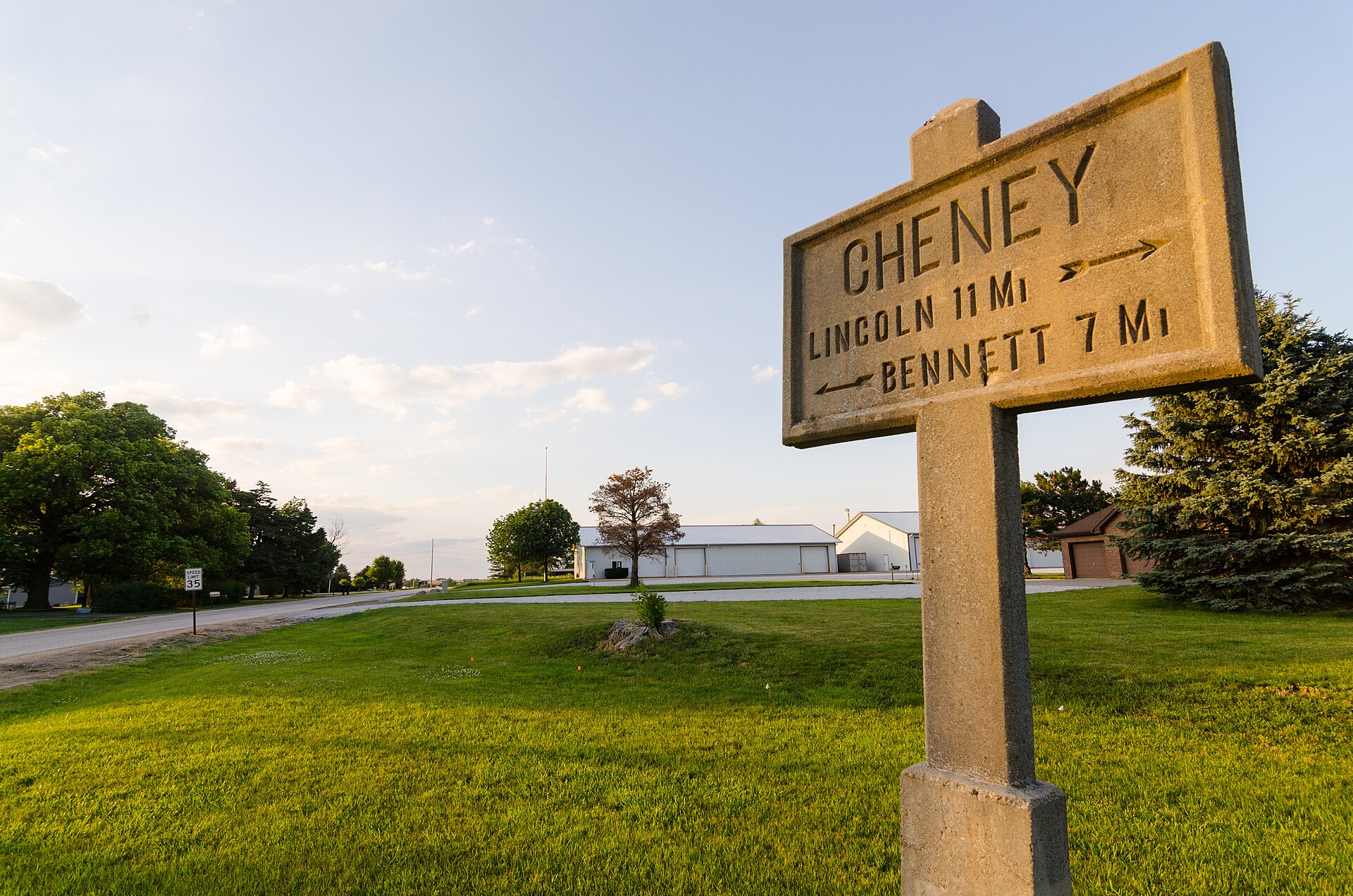 Cheney, Nebraska (Wikimedia Commons) Cheney, Nebraska