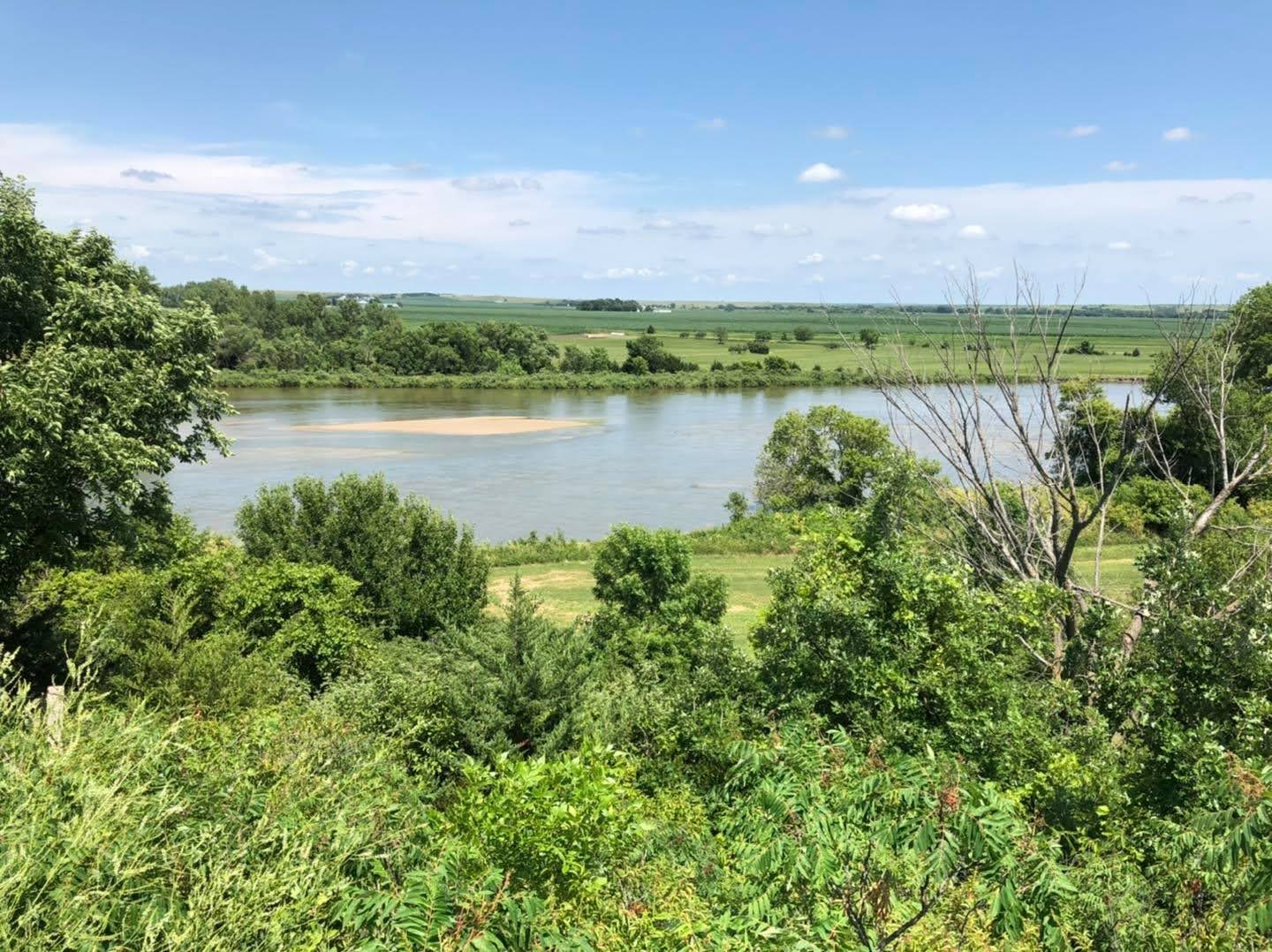 North Loup River valley near Cotesfield, Nebraska