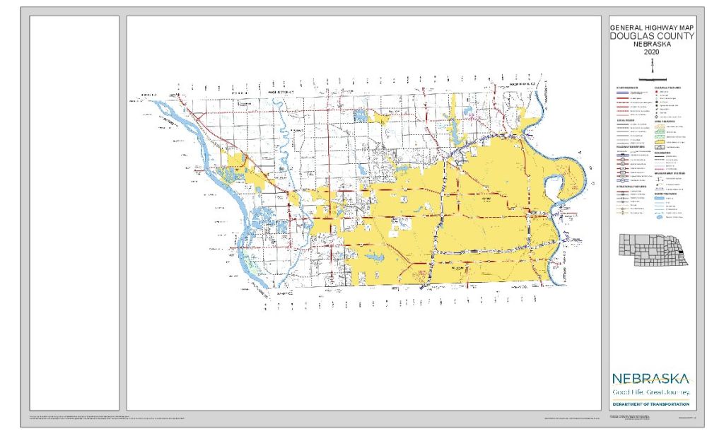Douglas County Road Map thumbnail