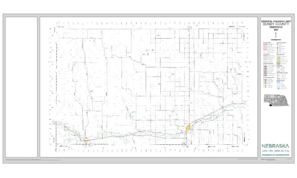 Dundy County Road Map thumbnail