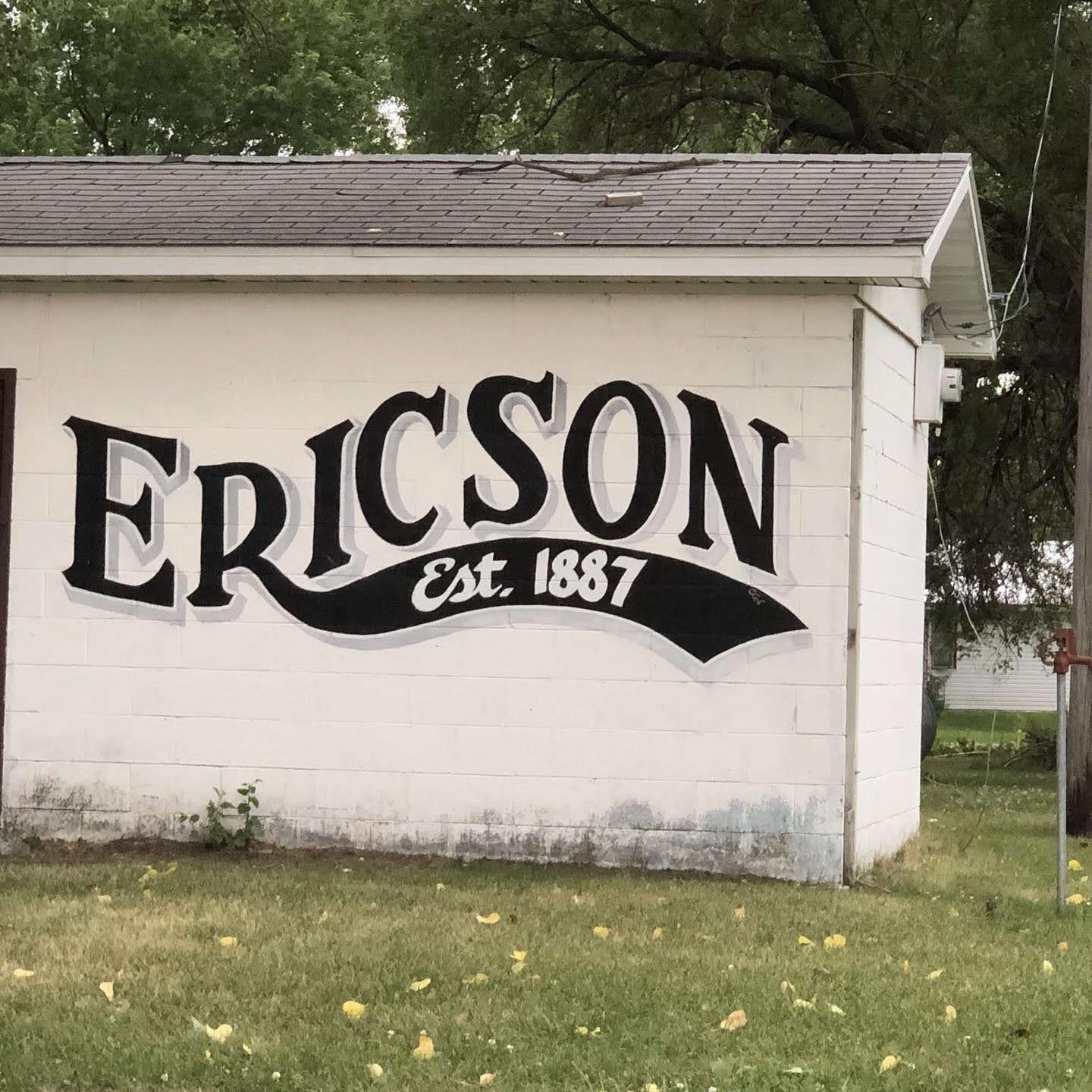 Ericson Est. 1887 sign, Ericson, Nebraska
