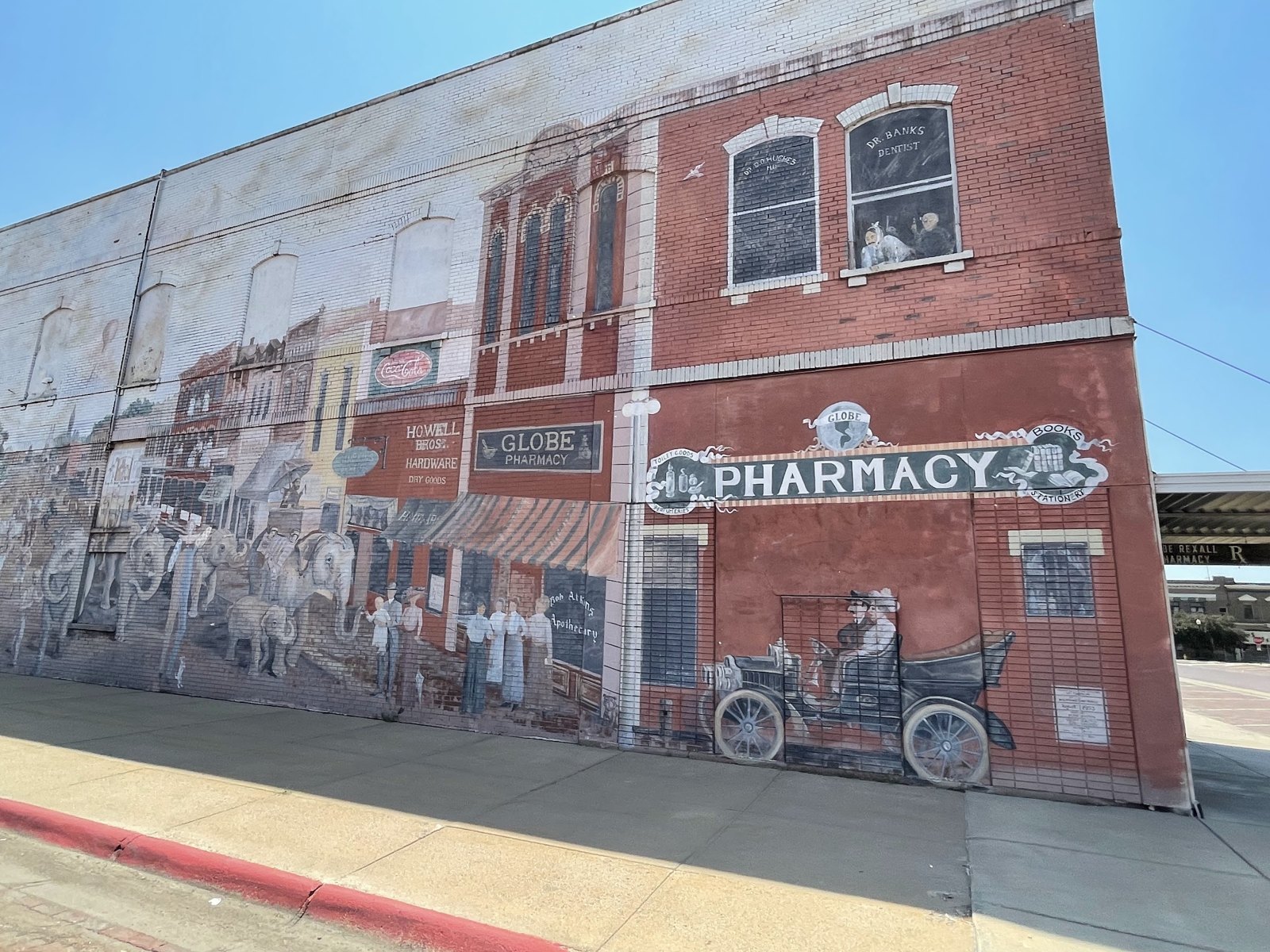 Downtown mural, Fairbury, Nebraska Downtown mural, Fairbury, Nebraska