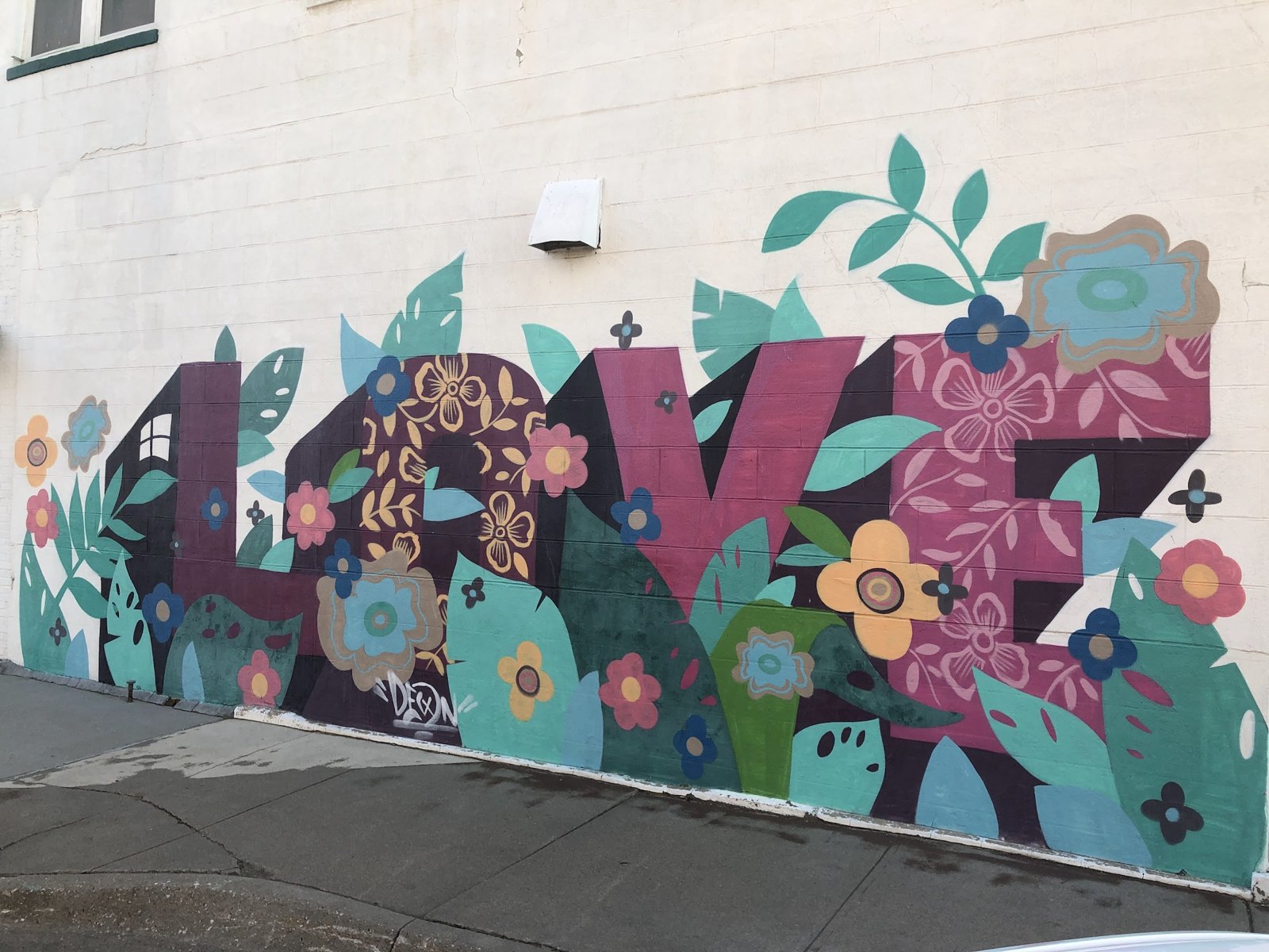 LOVE mural, Fremont, Nebraska