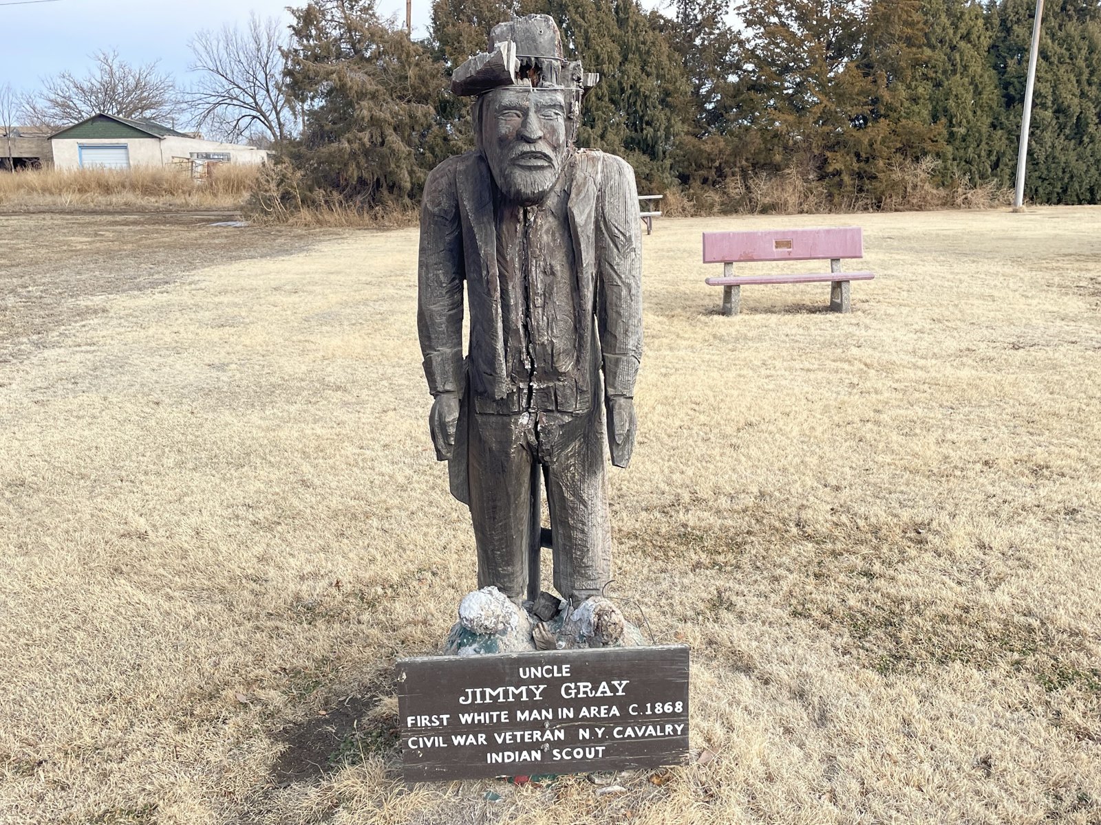Pioneer statue, Haigler, Nebraska Pioneer statue, Haigler, Nebraska