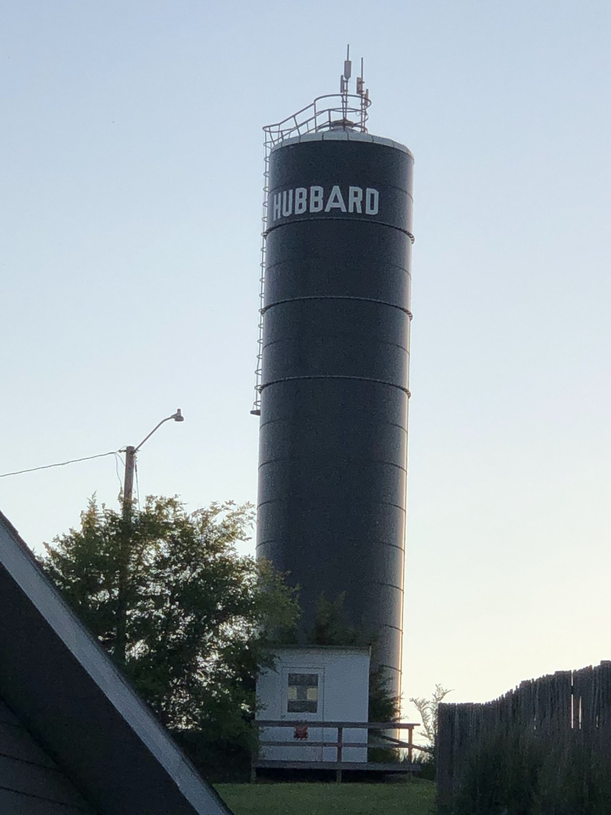 Hubbard water tower, Hubbard, Nebraska Hubbard water tower, Hubbard, Nebraska