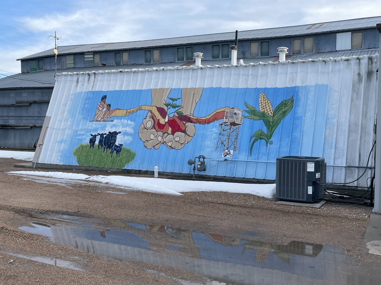 Mural, Indianola, Nebraska Mural, Indianola, Nebraska