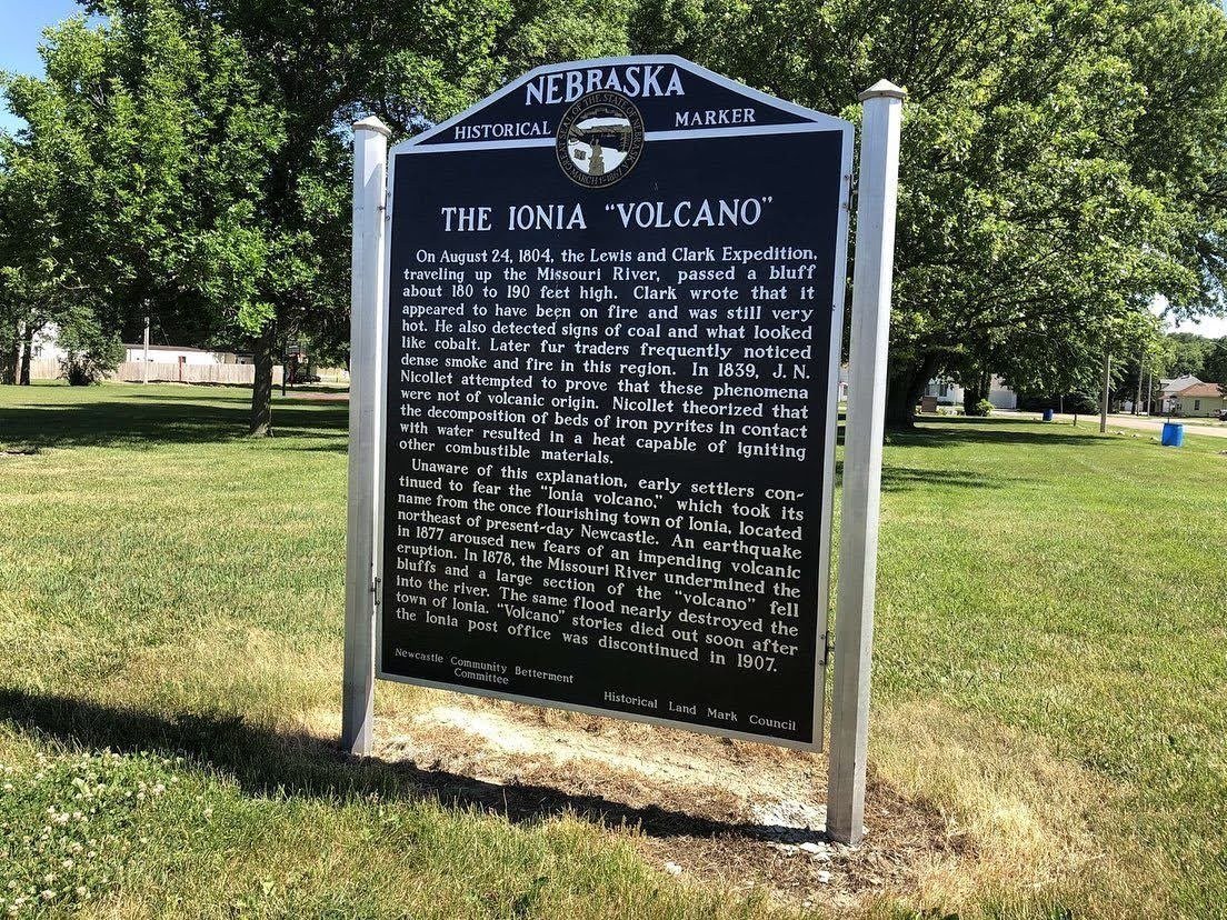 Ionia “Volcano” Historical Marker Ionia “Volcano” Historical Marker