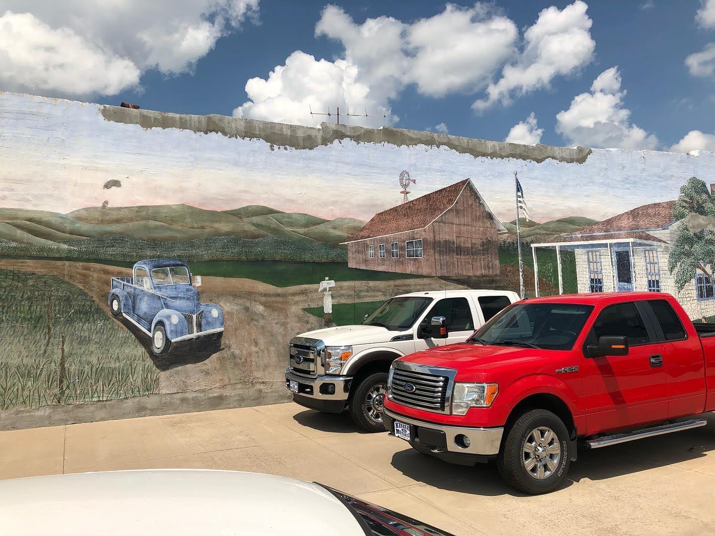 Farm mural, Kenesaw, Nebraska Farm mural, Kenesaw, Nebraska