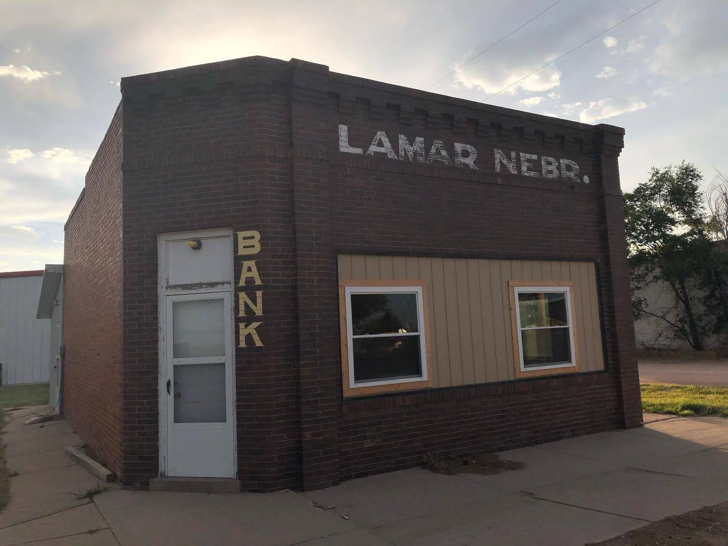Old Lamar bank building, Lamar, Nebraska Old Lamar bank building, Lamar, Nebraska