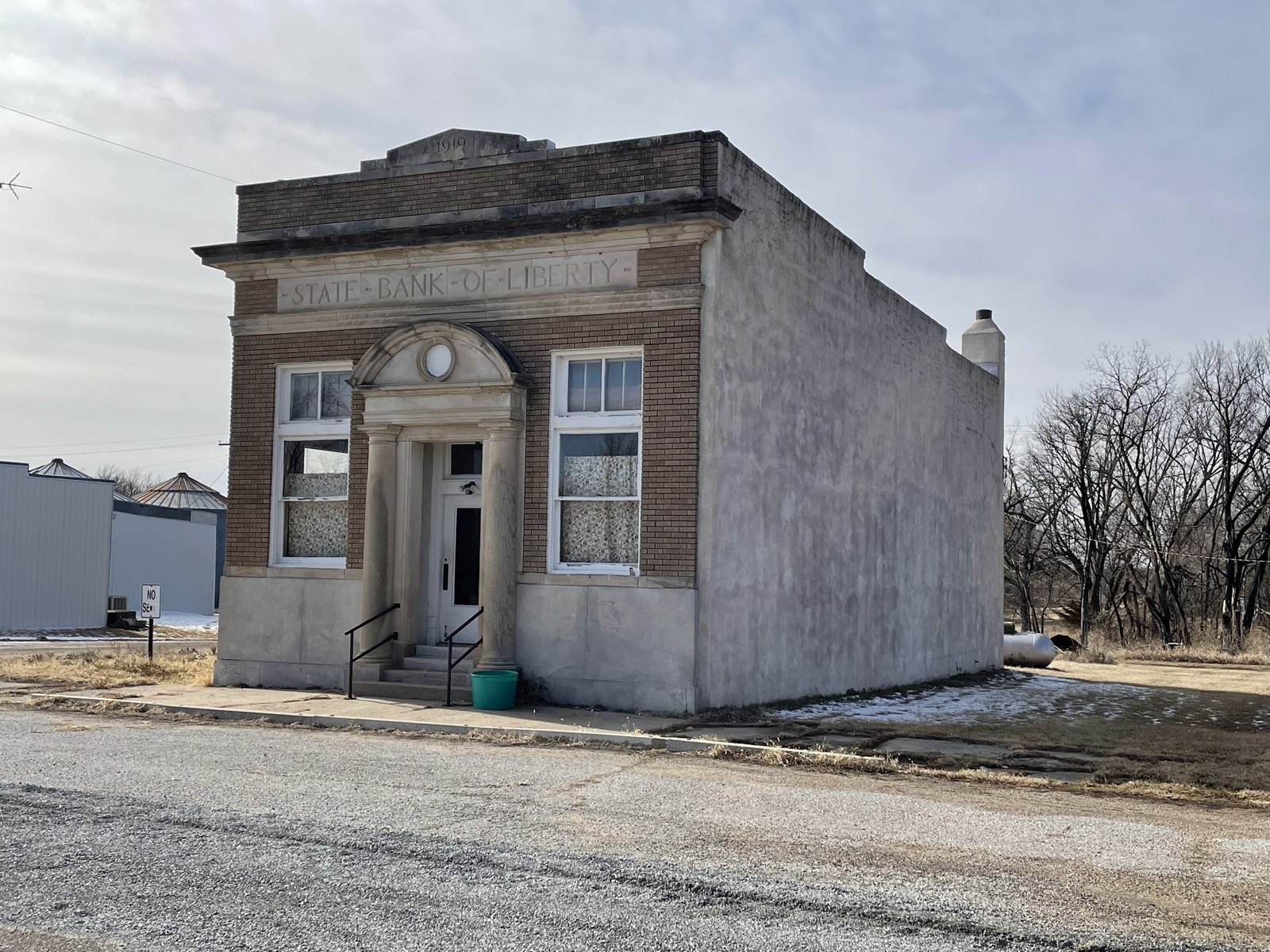 Old bank building, Liberty, Nebraska Old bank building, Liberty, Nebraska