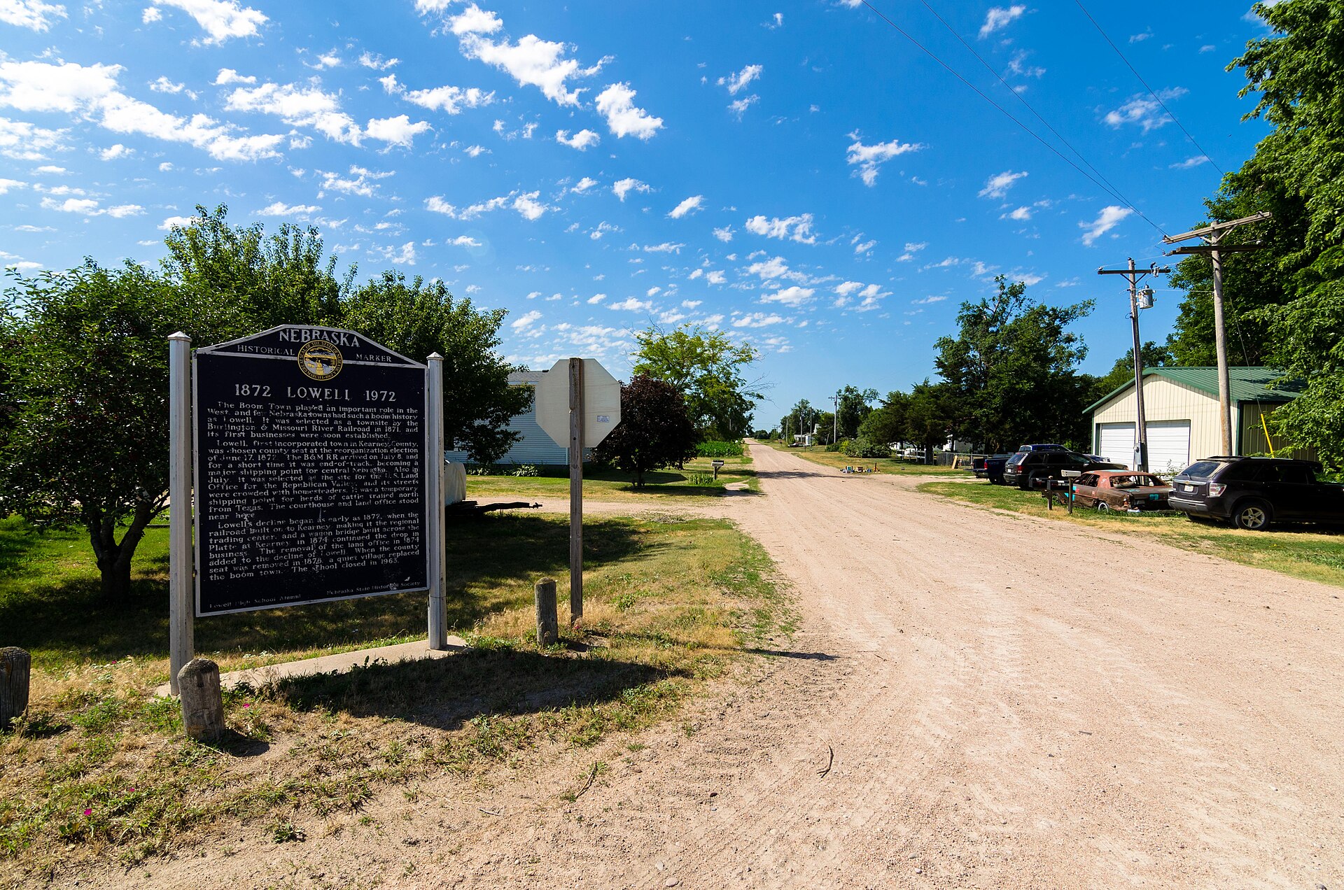 Lowell, Nebraska (Wikimedia Commons) Lowell, Nebraska
