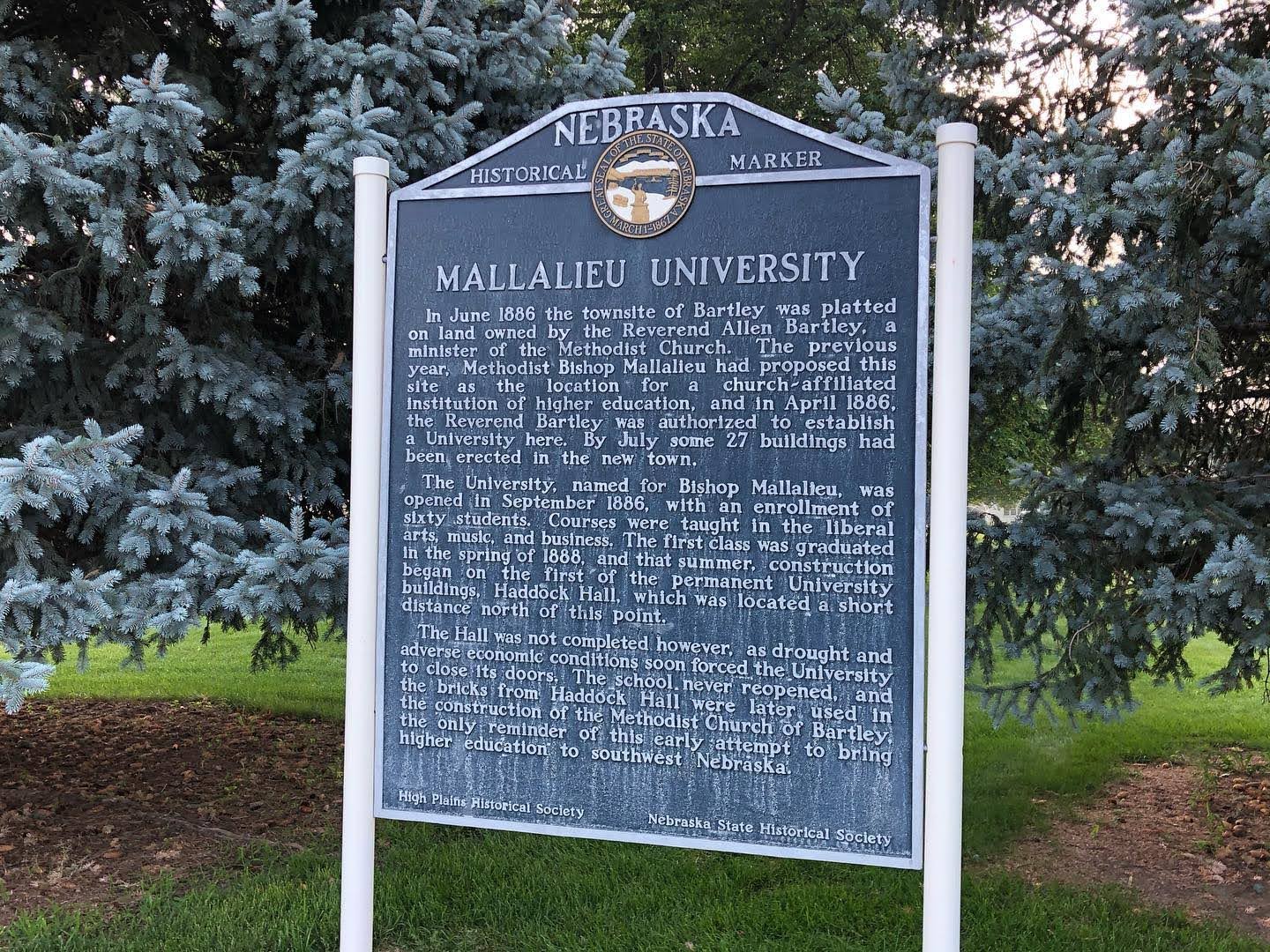 Mallalieu University Historical Marker Mallalieu University Historical Marker