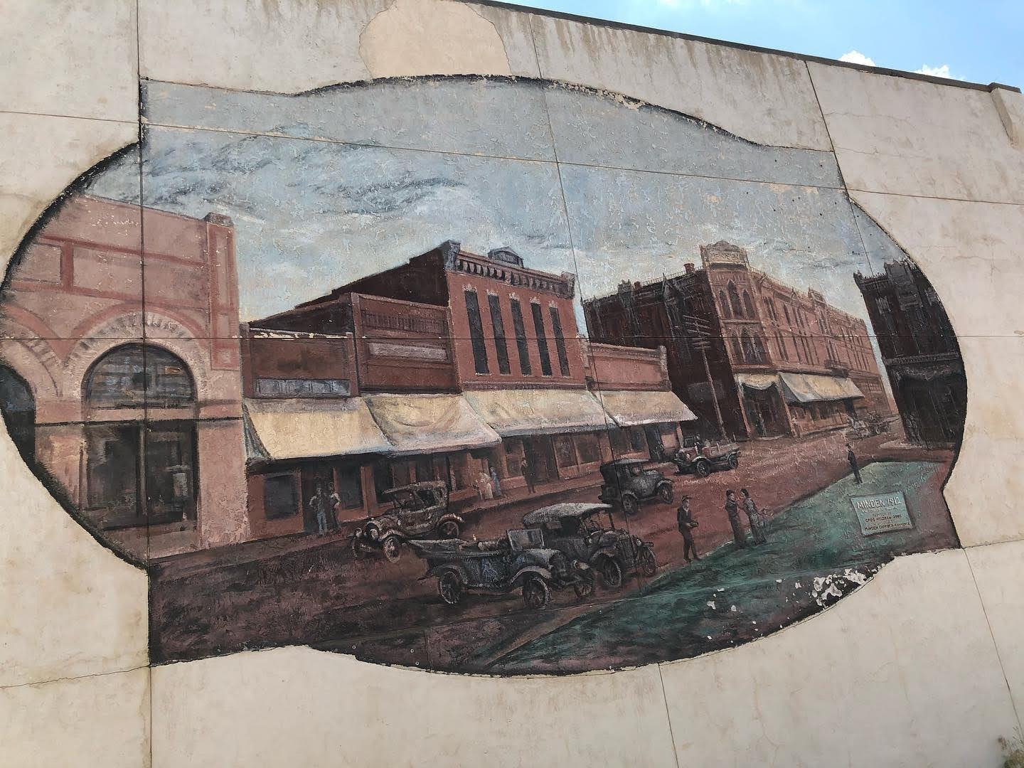 Downtown mural, Minden, Nebraska Downtown mural, Minden, Nebraska