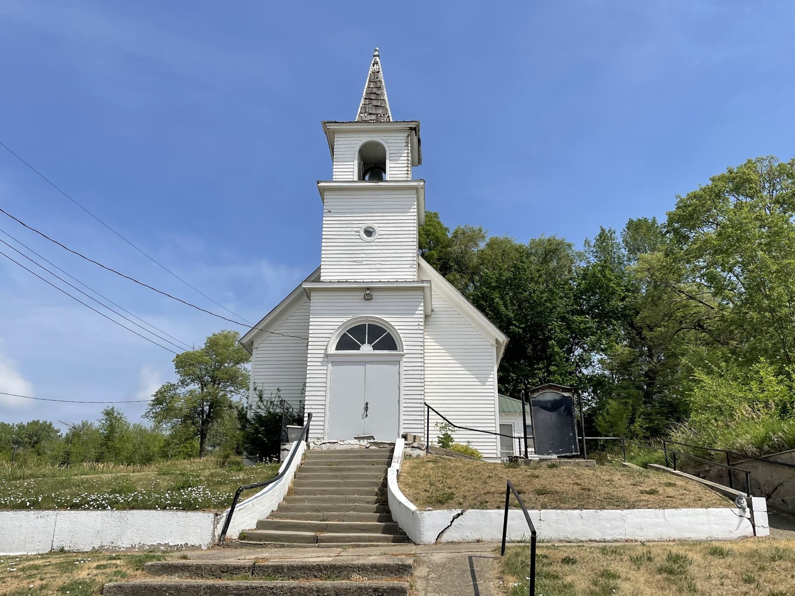 Church on the hill, Obert, Nebraska Church on the hill, Obert, Nebraska