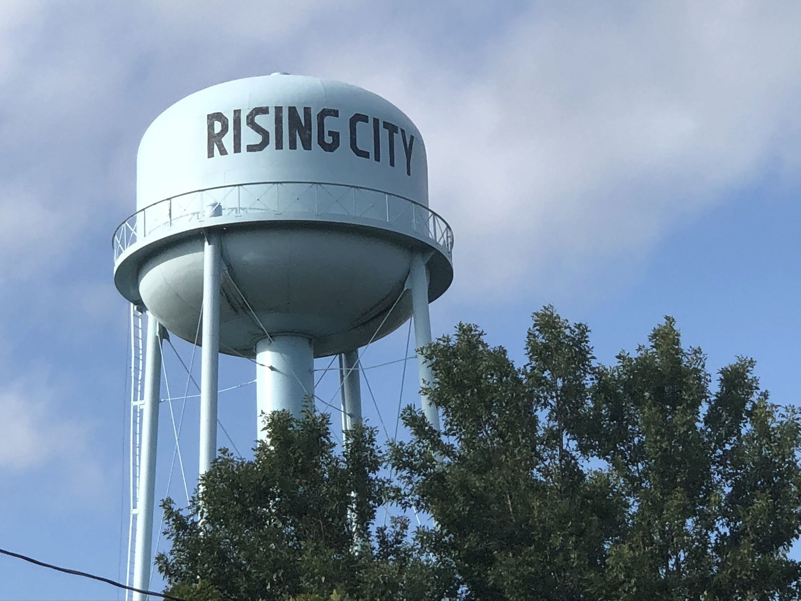 Rising City water tower, Rising City, Nebraska Rising City water tower, Rising City, Nebraska
