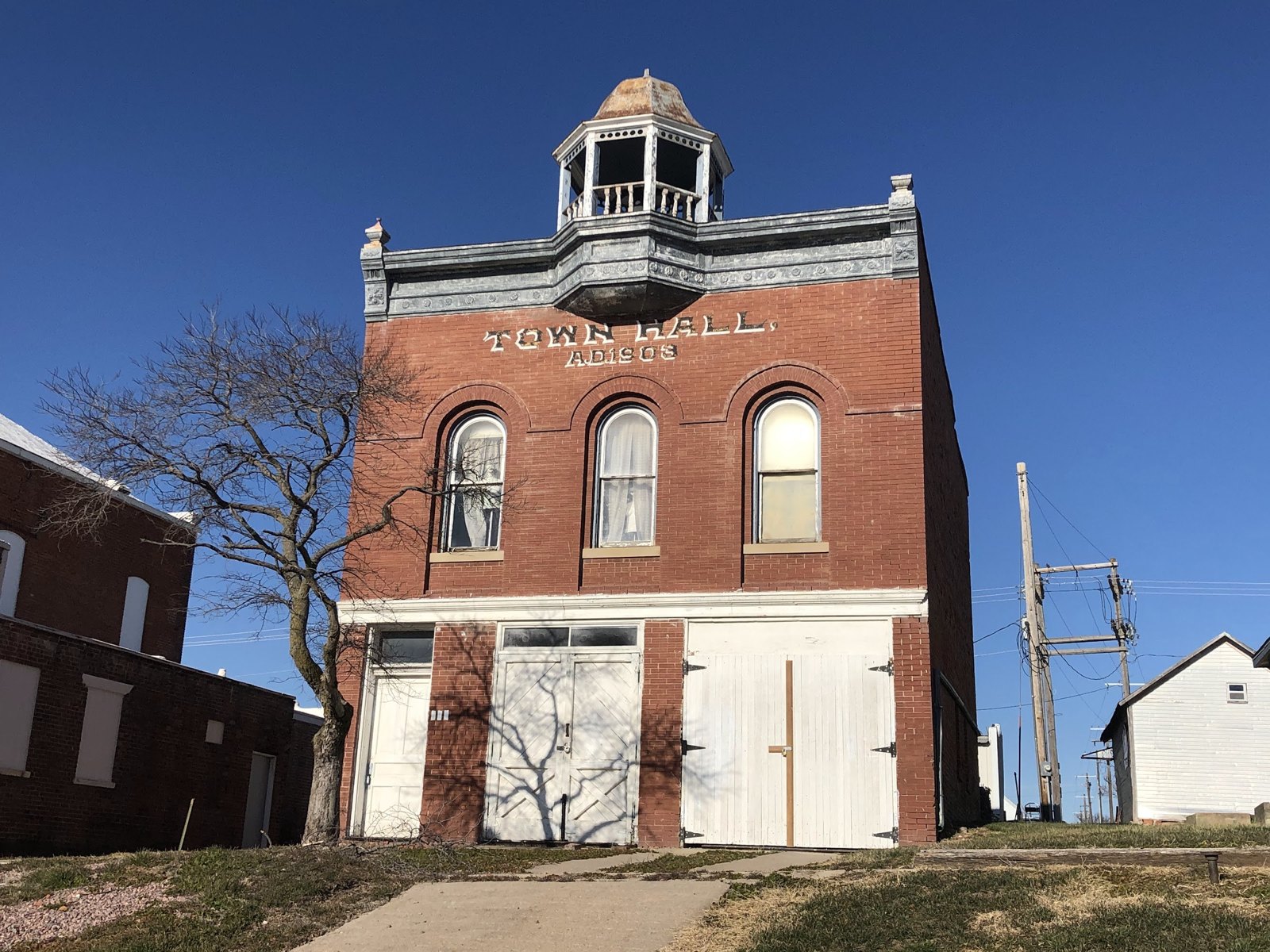 Historic town hall, Snyder, Nebraska Historic town hall, Snyder, Nebraska