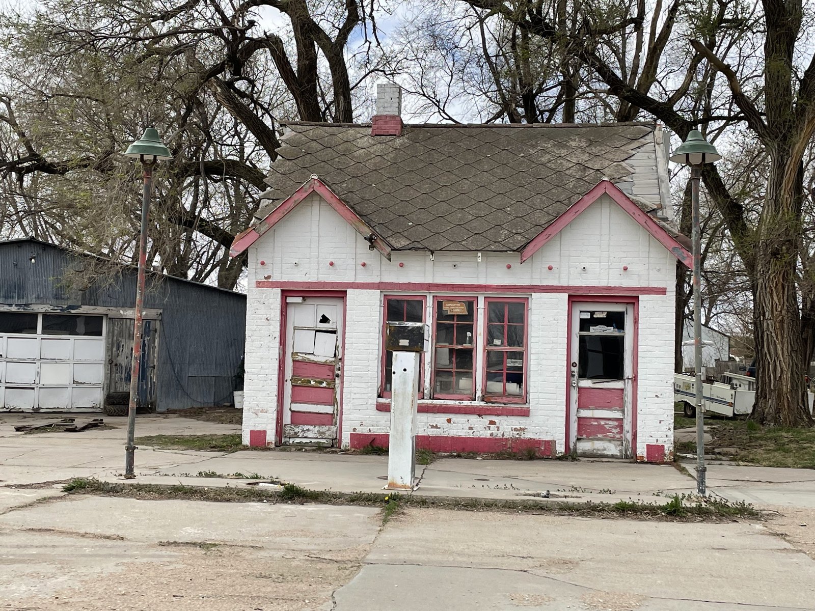 Historic storefront, Staplehurst, Nebraska
