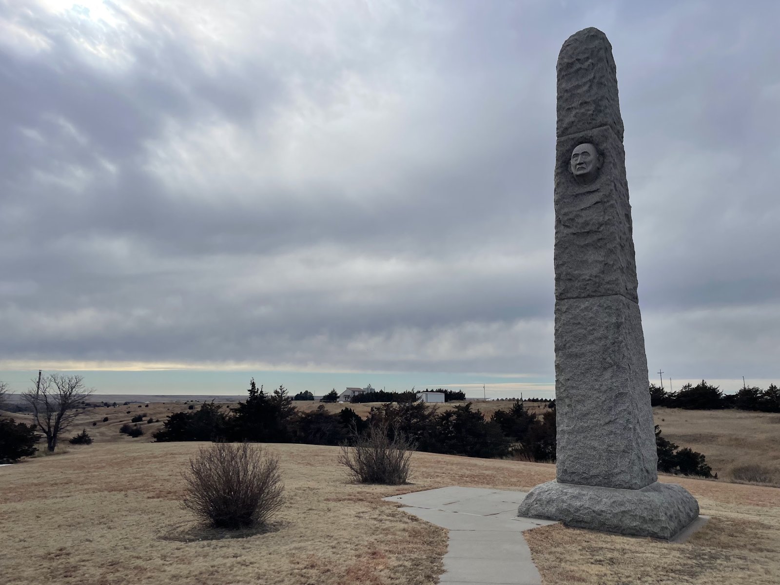 Massacre Canyon Monument near Trenton, Nebraska