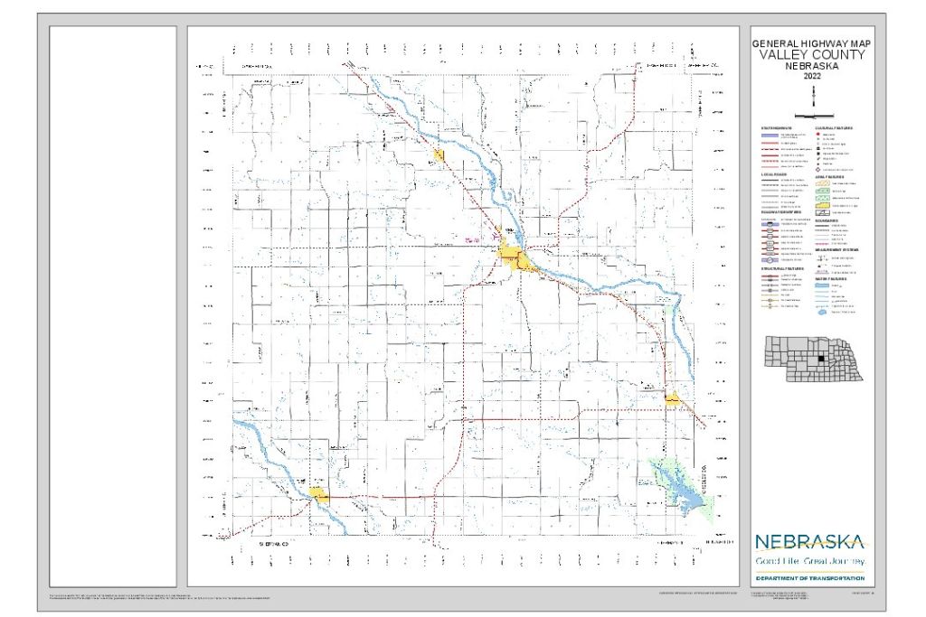 Valley County Road Map thumbnail