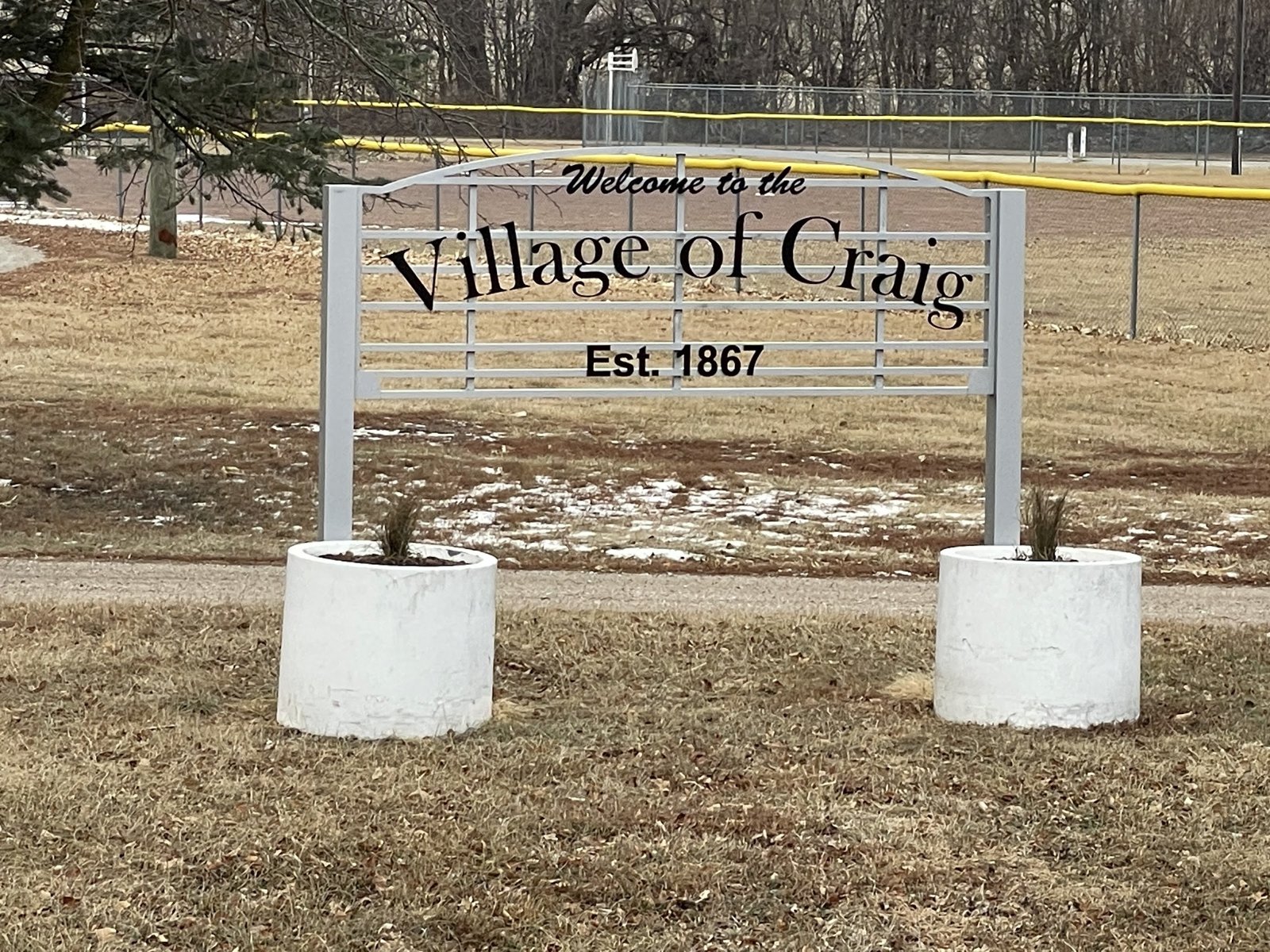 Village of Craig sign, Craig, Nebraska Village of Craig sign, Craig, Nebraska