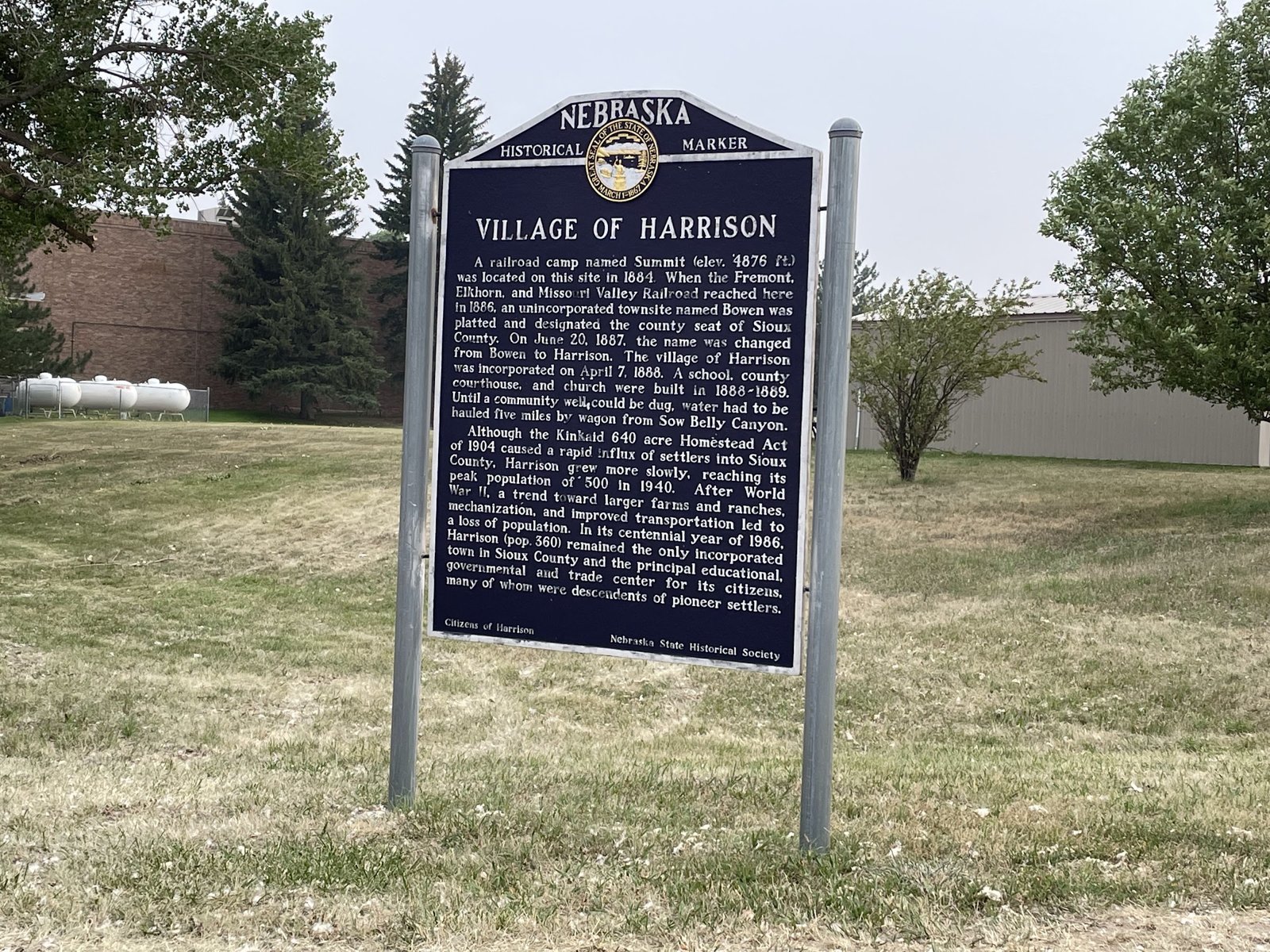 Village of Harrison Historical Marker Village of Harrison Historical Marker