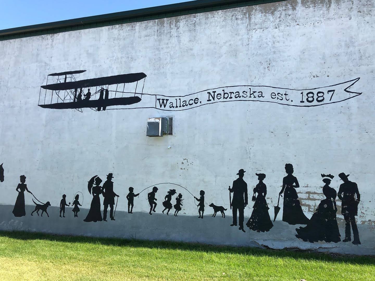 Mural, Wallace, Nebraska Mural, Wallace, Nebraska