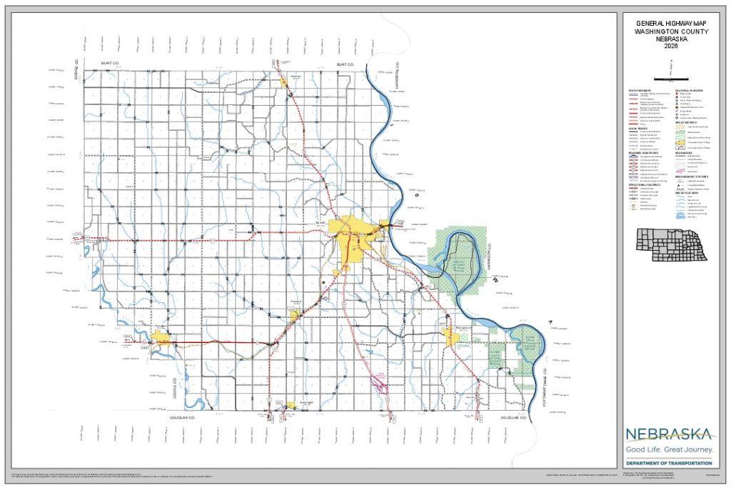 Washington County Road Map thumbnail